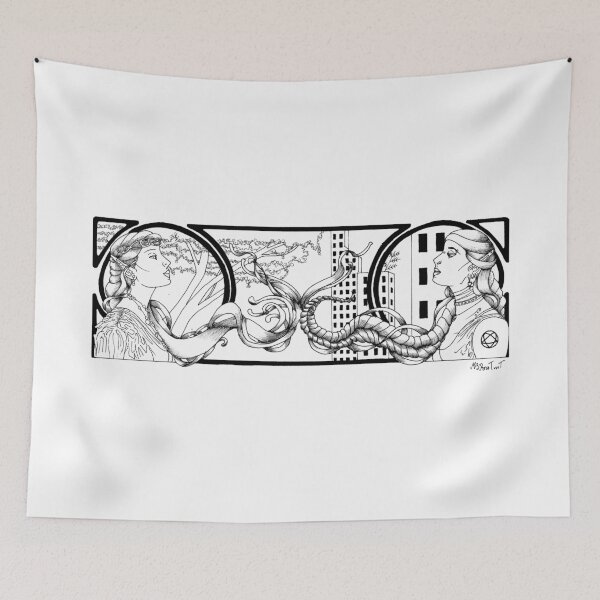 Item preview, Ancient Vs Modern - Black designed and sold by RowenaTmT.