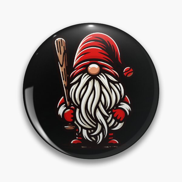 Item preview, Weihnachtlicher Baseball Gnom Zwerg Elf designed and sold by LuminOrb.