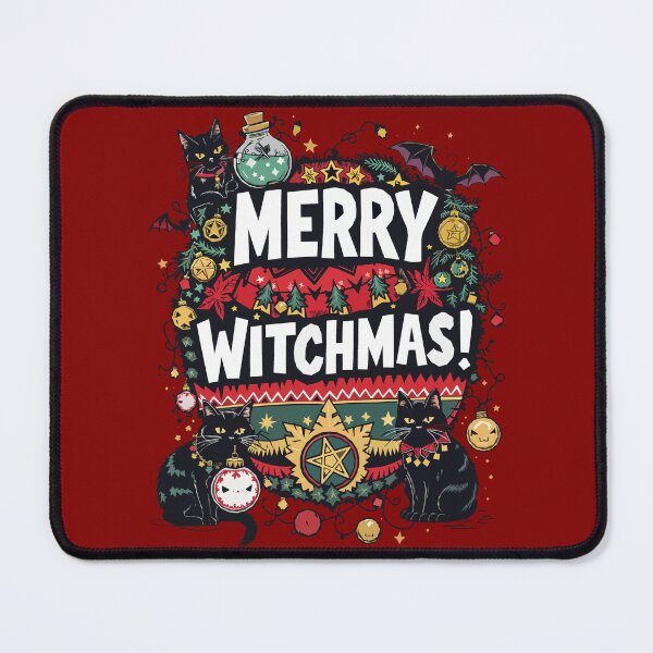 Item preview, Merry Witchmas - Black cat edition designed and sold by blackbean21.