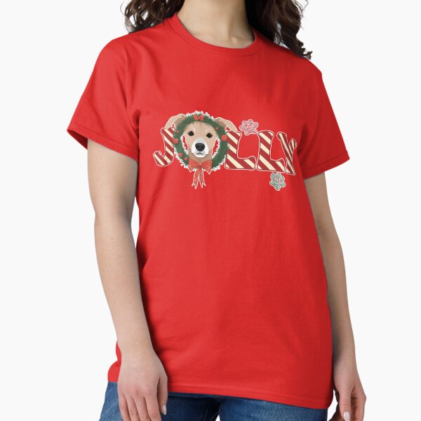 Vista previa del artículo con la obra «Feliz Navidad - Edición de nariz de perro peruano sin pelo», diseñado y vendido por GoodyPaws.