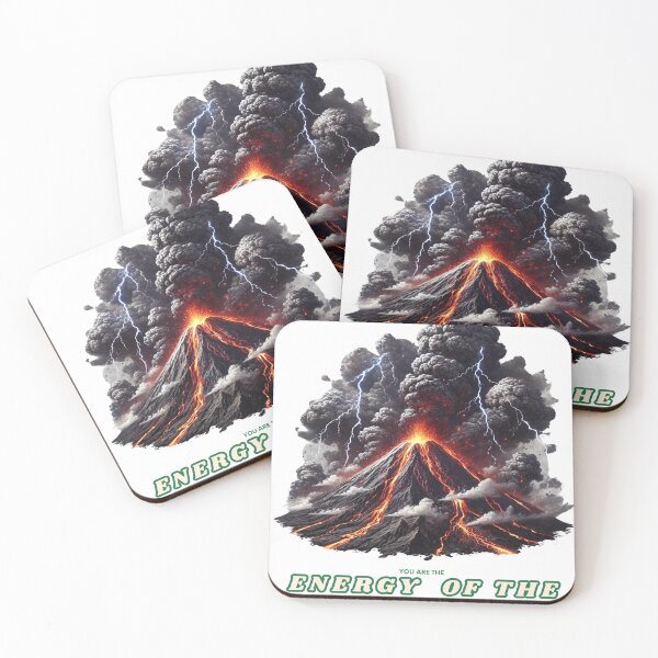 Item preview, NATURE ,Epic Volcano Eruption with Lightning Fury, VOLCANO LOVE NATURAL designed and sold by EpicBuy.