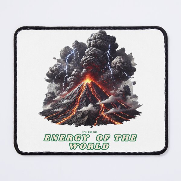 Item preview, NATURE ,Epic Volcano Eruption with Lightning Fury, VOLCANO LOVE NATURAL designed and sold by EpicBuy.