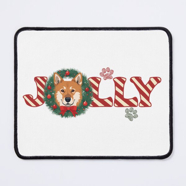 Item preview, Jolly Christmas - Icelandic Sheepdog Nose Edition designed and sold by GoodyPaws.
