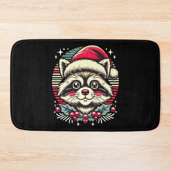 Item preview, Festive Raccoon Weihnachten Cheer designed and sold by LuminOrb.