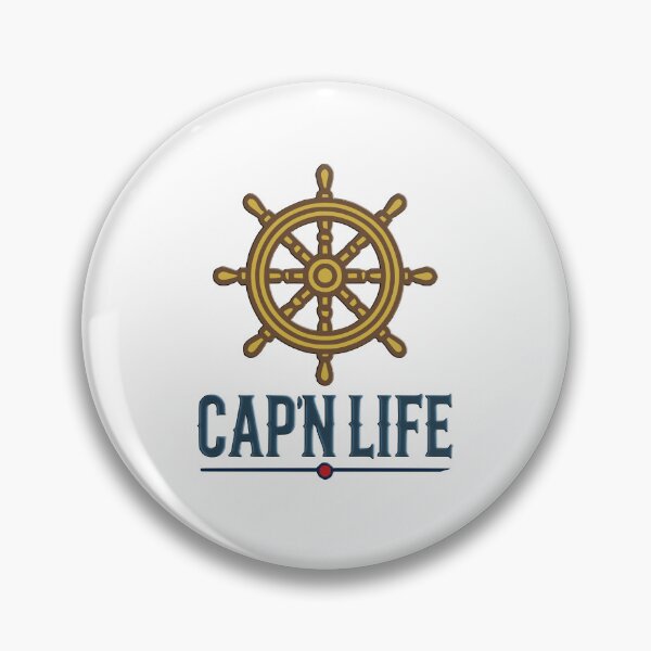 Item preview, Cap'n Life - Nautical Motif designed and sold by 2Blue-Dots.