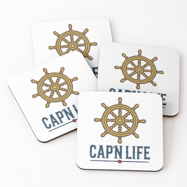 Item preview, Cap'n Life - Nautical Motif designed and sold by 2Blue-Dots.