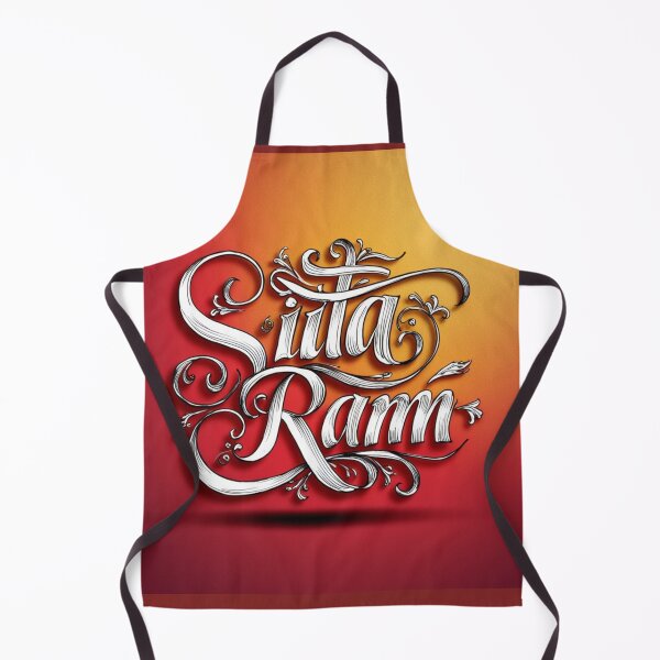 Item preview, Elegant Hindi Calligraphy Logo: Sita Ram designed and sold by KumarDesignLab.