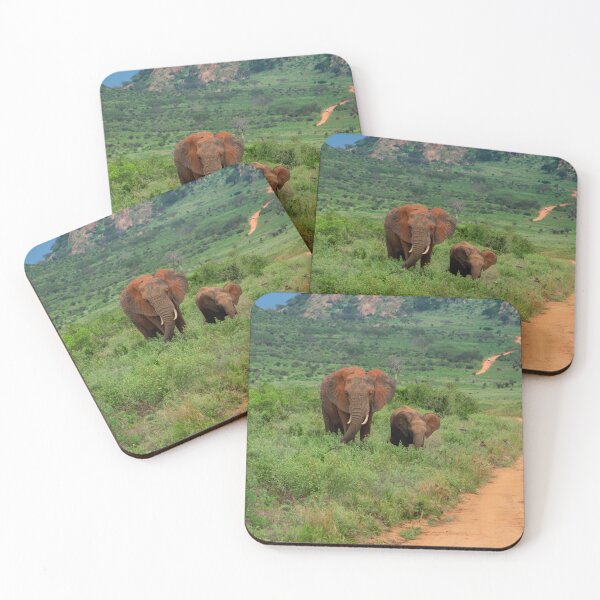 Item preview, Mom and Baby Elephant designed and sold by nat-takes-pics.