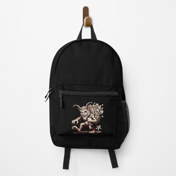 Item preview, Krampus Carries Screaming Children Happy designed and sold by LuminOrb.