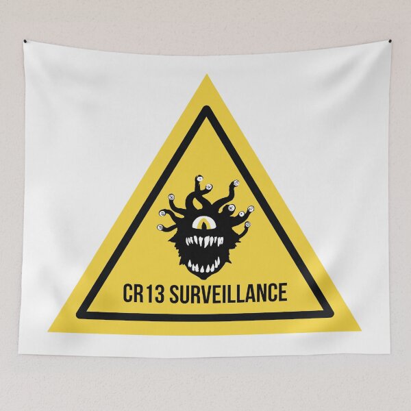 Item preview, CR13 Beholder Surveilance designed and sold by Goth-It-Covered.