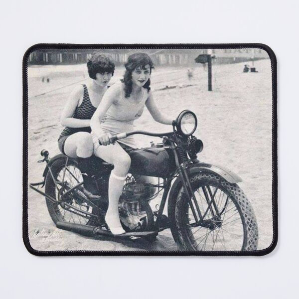 Item preview, 1920s Flappers Riding Motorcycle designed and sold by RickE.