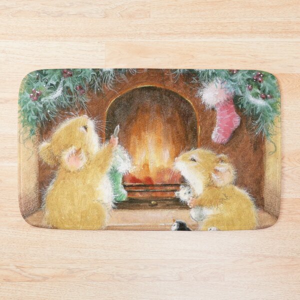 Item preview, Two Friends By The Fireplace designed and sold by iamdesigns14.