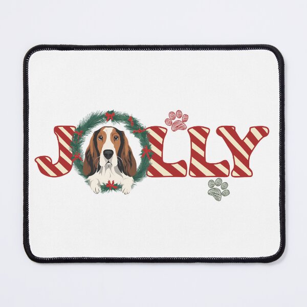 Item preview, Jolly Christmas - Grand Basset Griffon Vendeen Nose Edition designed and sold by GoodyPaws.