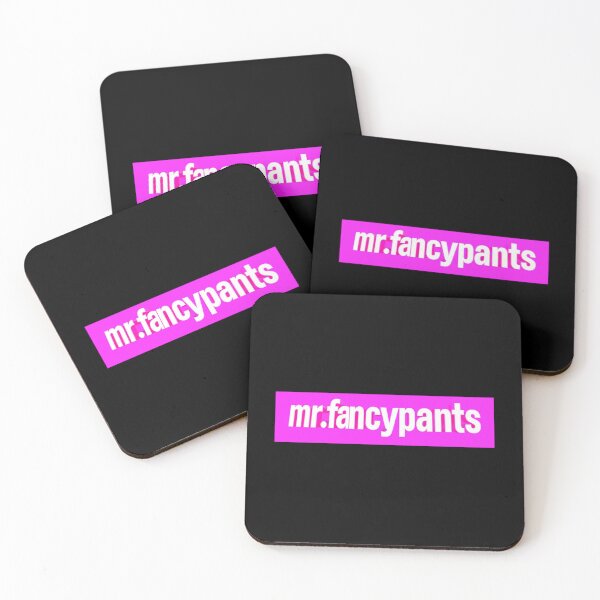 Item preview, Mister Fancypants, Pink Banner, Weird designed and sold by Burn-Ego.