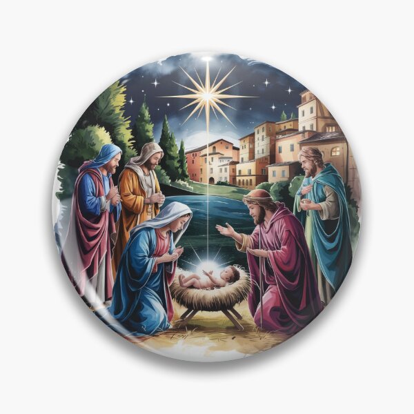 Item preview, The Birth of Jesus Christ our Lord and Saviour on Christmas Day designed and sold by CinderPress.