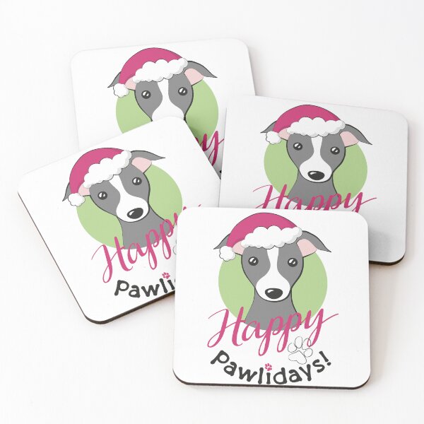 Item preview, Christmas Italian Greyhound Dog Cute Funny Happy Pawlidays designed and sold by edrawings38.