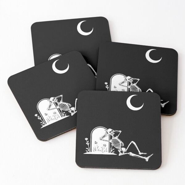 Item preview, Cemetery Stargaze Gothic Graveyard (White) designed and sold by DropDeadDsgns.