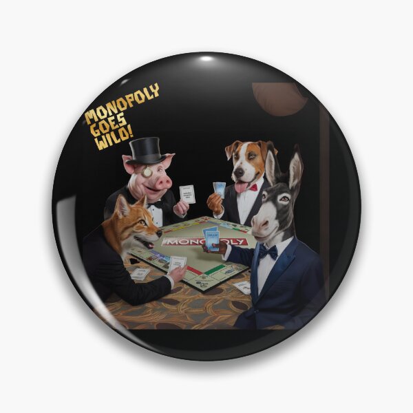Item preview, Monopoly goes Wild! Games Monopoly designed and sold by PrintInspirer.