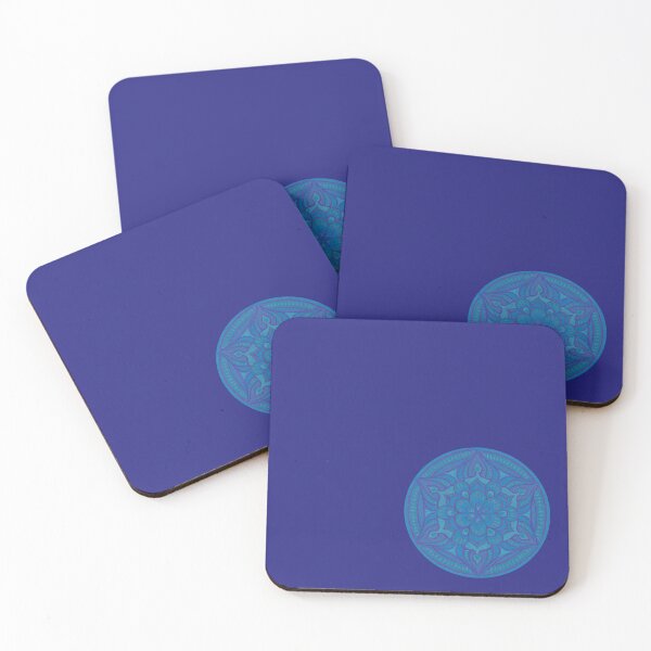 Item preview, Flower of Life Mandalas : 84 - Blue Lotus Floral designed and sold by SonoSonoStudio.