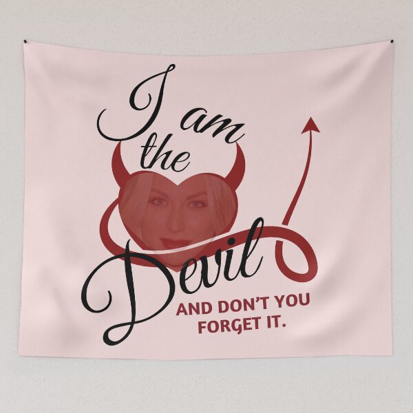 Item preview, VPR | Stassi warns, "I am the devil and don't you forget it." designed and sold by Parasocialite.