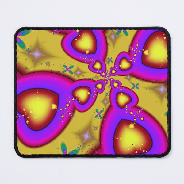 Item preview, Floating Fractal Hearts designed and sold by pinkal.
