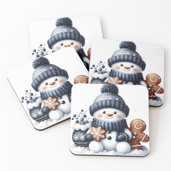 Item preview, A charming winter illustration featuring an adorable snowman designed and sold by Colorten.