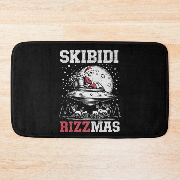 Item preview, Skibidi Rizzmas Penguin Funny Gen Alpha Santa Rizz Christmas designed and sold by ManiaGrania.
