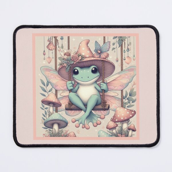 Item preview, Cute fairy frog in the fairy garden, faiycore design designed and sold by coloursforkids.