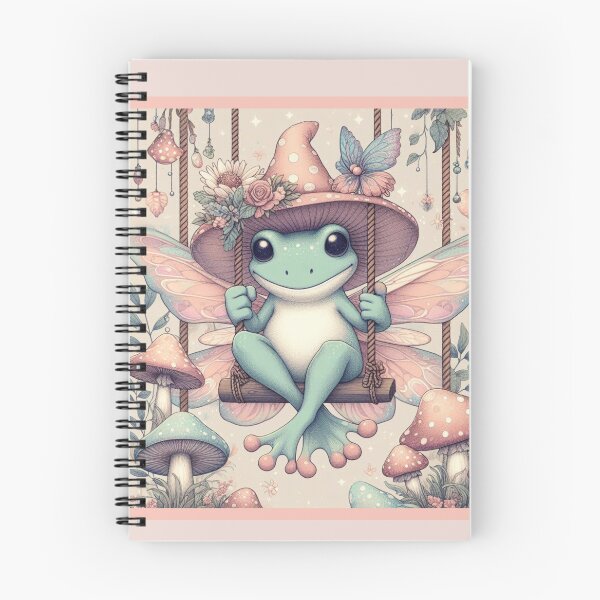 Item preview, Cute fairy frog in the fairy garden, faiycore design designed and sold by coloursforkids.