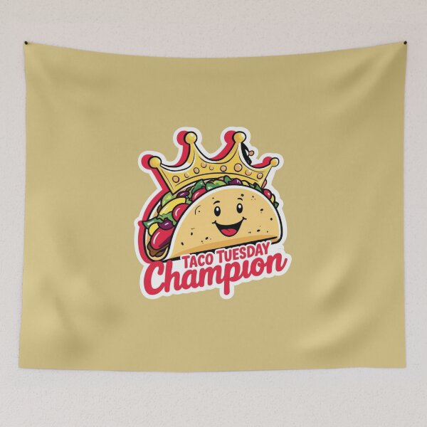 Item preview, Taco Tuesday Champion designed and sold by KaminnoArt.