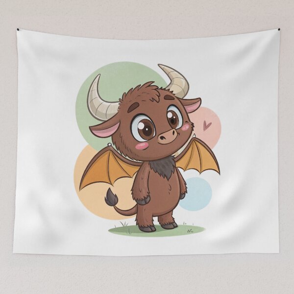 Item preview, Minotaur Dragon 18 designed and sold by AIfolklore.