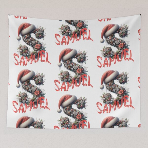 Item preview, Name Samuel. My name is Samuel. Christmas initial. designed and sold by MagelliShop.