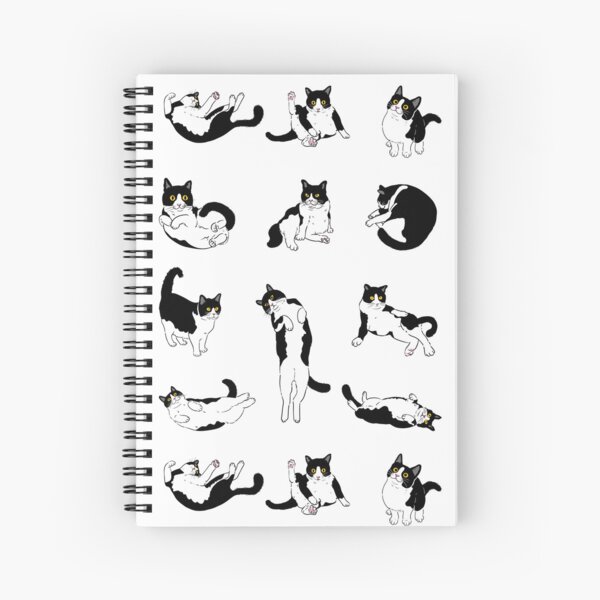 Item preview, Cute Tuxedo Cat Set - 11 Funny Postures Collection designed and sold by patternjp.