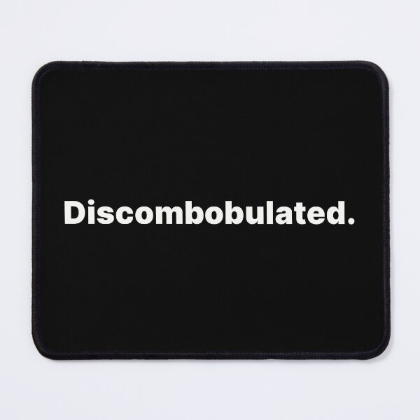 Item preview, Discombobulated | Word lover designed and sold by ThingsOnTees.