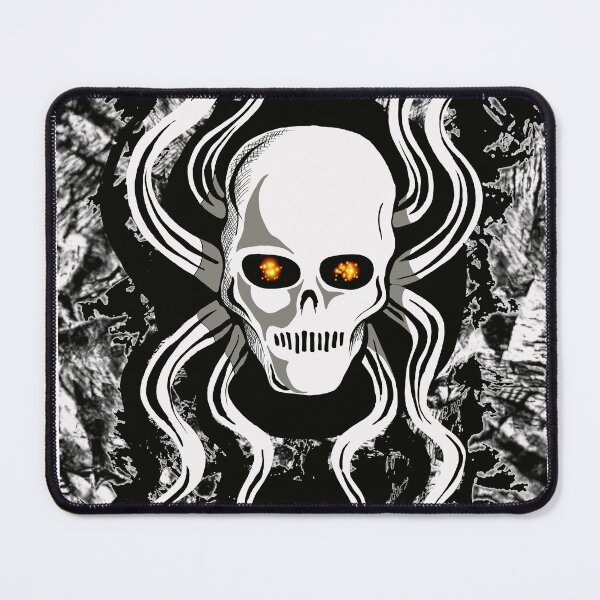 Item preview, White skull with tentacles designed and sold by pawelkinart.