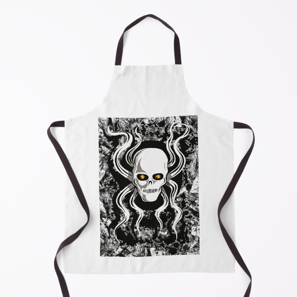 Item preview, White skull with tentacles designed and sold by pawelkinart.