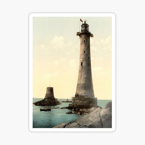 Item preview, Eddystone Lighthouse  designed and sold by 19th Century in Color.