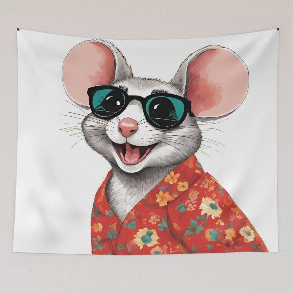 Item preview, Mouse on holidays 6 designed and sold by MetallenaLux.