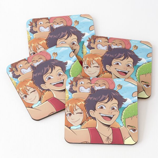 Item preview, One Piece - Selfie de Luffy y sus amigos designed and sold by trixilustra.