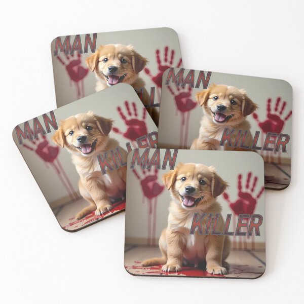 Item preview, Puppy Man Killer designed and sold by VinylSymphony.