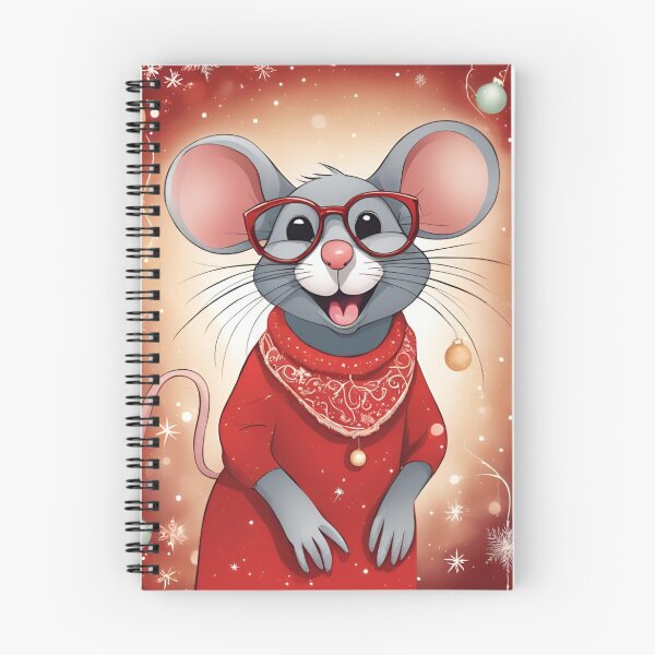 Item preview, Christmas mouse designed and sold by MetallenaLux.