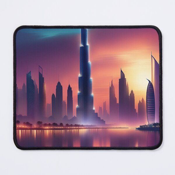 Item preview, Dubai city sunset designed and sold by Purr95.