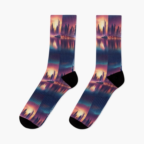 Item preview, Dubai city sunset designed and sold by Purr95.