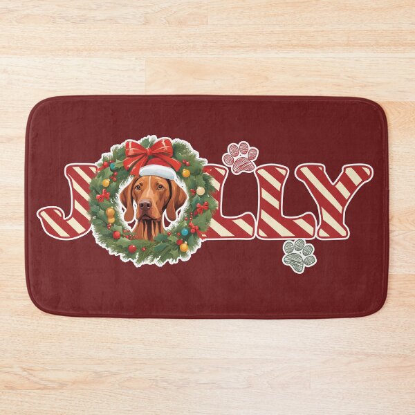 Item preview, Jolly Christmas - Vizsla Nose Edition designed and sold by GoodyPaws.