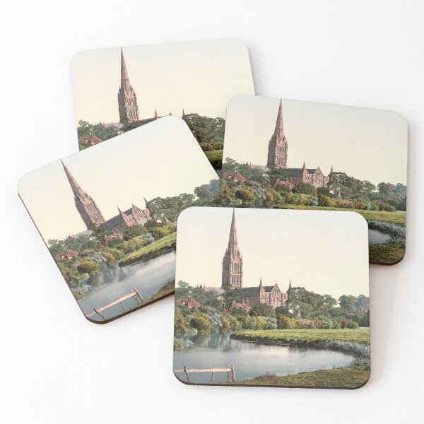 Item preview, Salisbury Cathedral designed and sold by 19th Century in Color.