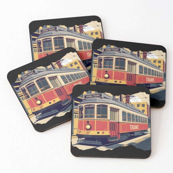 Item preview, melbourne tram designed and sold by YounexxART.