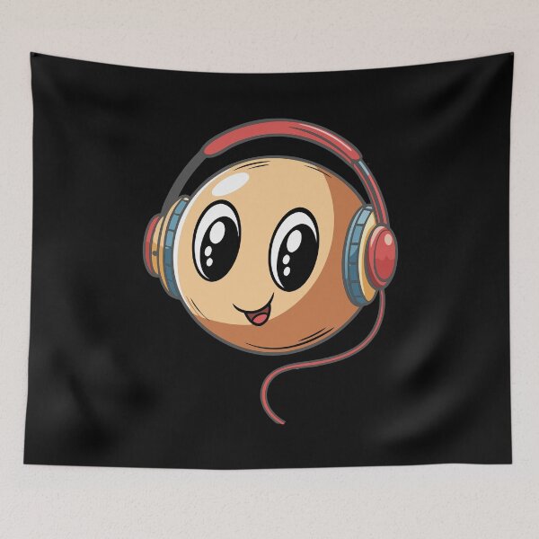 Item preview, Headphone Guy Cute Design designed and sold by Text2tee.