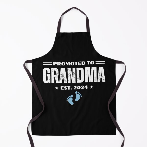 Item preview, Promoted to Grandma Funny New Grandmother Gift Baby boy newborn designed and sold by MouDantArts.