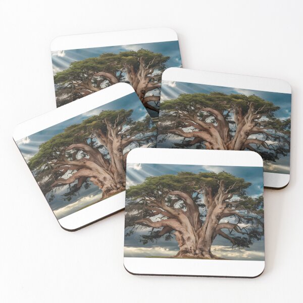 Item preview, sunshine, sky and perennial tree designed and sold by AA-designstore.