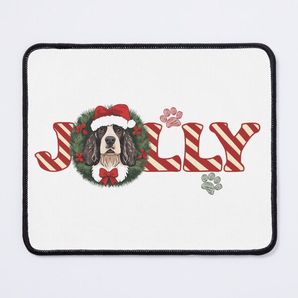Item preview, Jolly Christmas - Münsterländer Nose Edition designed and sold by GoodyPaws.